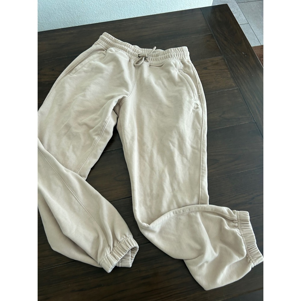 Oaklandish Mens XL Joggers Tan French Terry Sweatpants Tree Logo Oakland CA